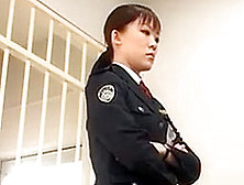 Nasty Asian Police Woman Cunt Licked By Horny Convict