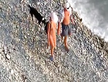 Couple Fucking At The Beach