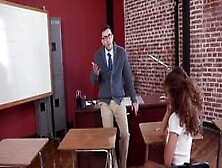 Cecilia Lion Takes Her Teacher’S Dick For Extra Credit