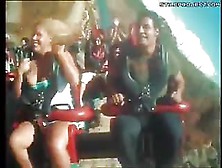 Roller Coaster Titties Falls Out