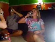 Sexy Daughters Drinking