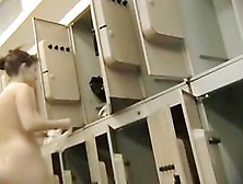 Spy Cam In The Locker Room Shoots Hot Waving Booty