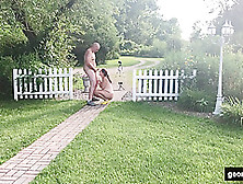 Dick Sucking Outdoors - Real Married Couple Missy And George
