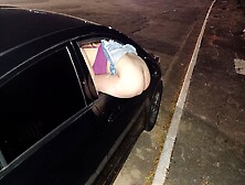 Brand New Wife With Ass Out On The Street In Public For Strangers Dogging
