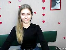 Young Ukrainian Dancing On Webcam Solo Private Show