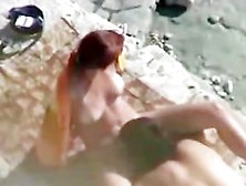 Sex On The Beach Voyeur Xxx Movie Scene Scene Russian Non-Professional Couple Also Concupiscent At Beach