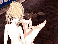 Pov - Ai Hayasaka Teases And Tramples Your Hard Cock With Her Feet In Love Is War Anime Porn