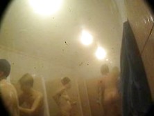 Spy Cam Shoots Shower Room Filled With Nude Bodies