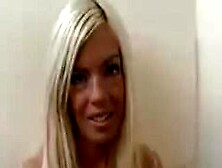 Fiery Blonde Chick Tongues & Rides Throbbing Dick