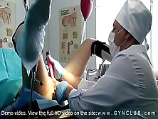 Slut Examined At A Gynecologist's - Stormy Cums
