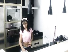 Maid Blowing My Penis