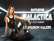 Battlestar Galactica: Teniente Sharon Valerii Una Parodia Xxx