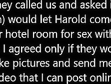 Harold Fucking A Cuckold Swingers Wife In A Columbia Sc,  Hotel Room.