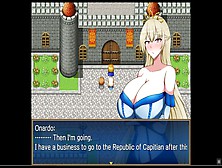 Abandoned Village Reclamation Of Princess Ponkotsu Justy [Pornplay Cartoon Game] Ep. One Lazy Princess
