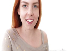 Pretty Redhead Is Creampied By Bf After Intense Fuck