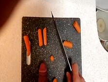 Chopping Carrots (Please Ignore My Finger)
