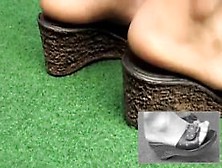Heels-Show Stockings Foot Fetish Nylons X32