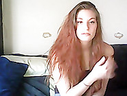 Curly Redhead Masturbate Webcam