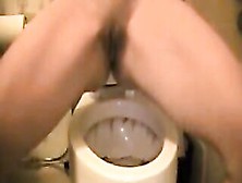 Blonde Teen Peeing And Pooping Closeup