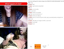 Omegle - She Helped Me Cum In My Mouth