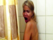 Enter Shower With Old Thai Lady