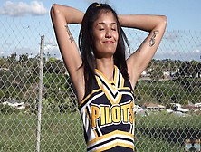 4K Cheerleader Armpits *real Life Cheerleader*