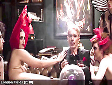 Celebrity Amber Heard Shows Tight Nude Caboose & Red-Hot Lingerie