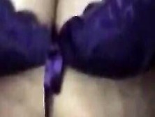 Very Vulgar Woman With Eggplant Into Her Vagina