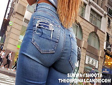 Candid Booty In New York Two