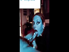 Real Avatar Swallowing A Human Dick