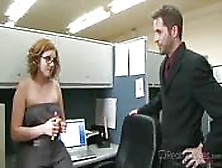 Office Lady Hot Sex With Handsome Colleague