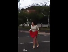 Lady Gets Naked And Yelling Out I'm A Slut