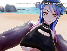 Monster Lady Islandtraining With Mako The Shark Girl - Mako Gig 2 Build