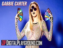Digitalplayground - Giant Tit Hippy Gabbie Carter Skank Gets Cum-Shot In Her Third Eye