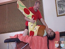 How Much Do You Like Pizza? Covid Couple Pizza Grind Fuck - Viva Athena