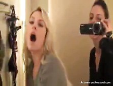 Clothed Lesbians Film Strapon Fucking