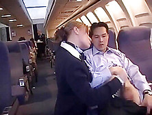 Hand Job Stewardess 03
