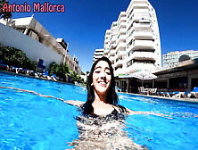 Argentinian Slut Is Picked Up From The Swimming Pool And Fucked In Her Hotel Room