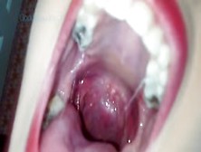 Very Sexy Redhead's Large Open Throat } Giantess Vore { Hug