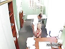 Blonde Busty Nurse Fucked By Doctor