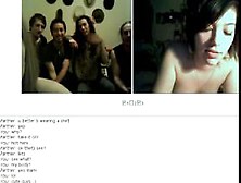 Friends Having Fun On Chatroulette