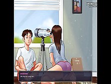 Stepsister Gets Creampied In Her Petite And Sexy Pussy L My Sexiest Gameplay Moments L Summertime Saga[V0. 18. 2] L Part #17