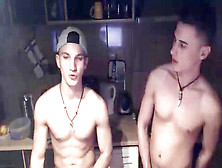 Two Euro Lad On Kitchen Webcam