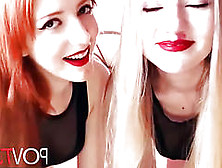 Sexy Blonde Girl And Redhead Tranny Fun Povts. Com Webcams