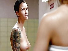 Ruby Rose Topless Scene On Scandalplanet. Com