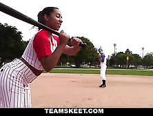 Milf With Huge Tits And Chubby Ass Get A Hard Fuck After Baseball Practice