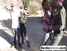 Wild Outdoor Ffm Threesome On The Border