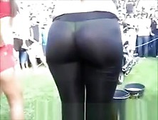 Tight See Through Black Leggings