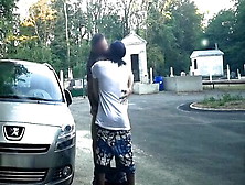 White Daddy Fucks Black Thug In Cemetery