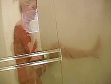 Sexy Blonde Austin Takes Shower For The Videocamera